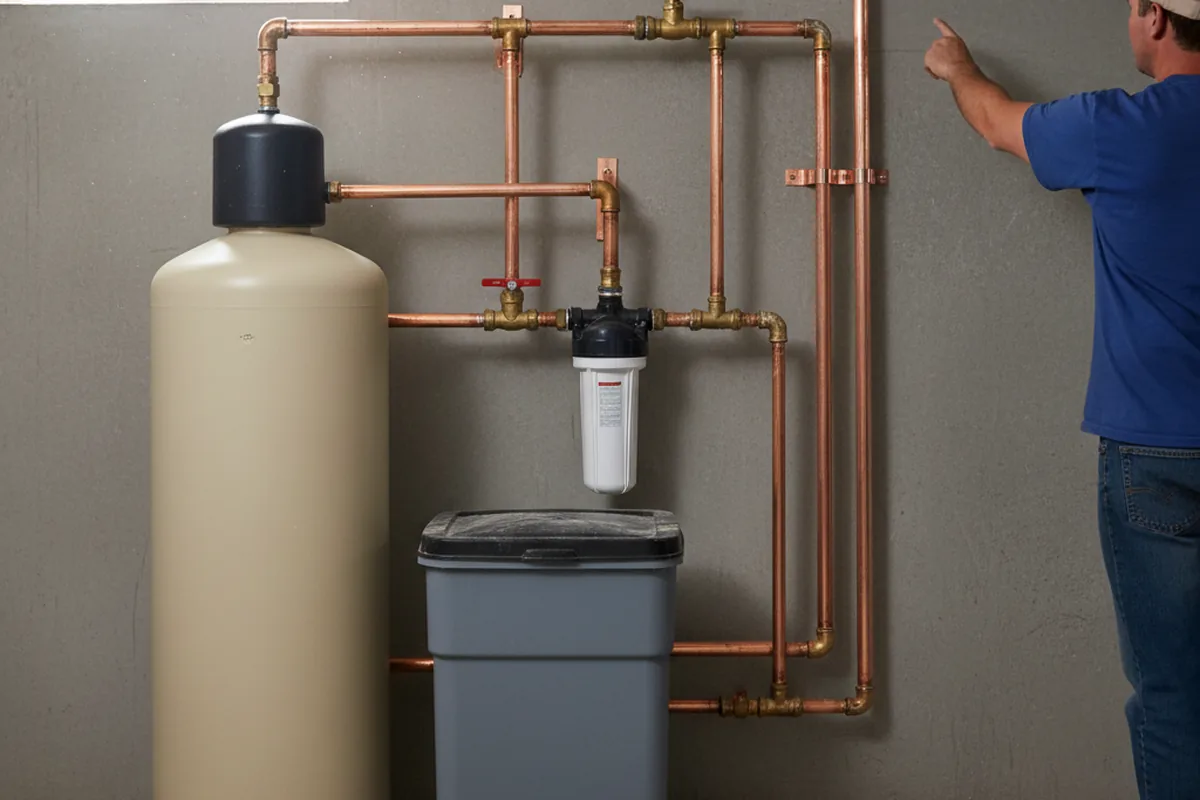 Whole-house water treatment system installed in Marion